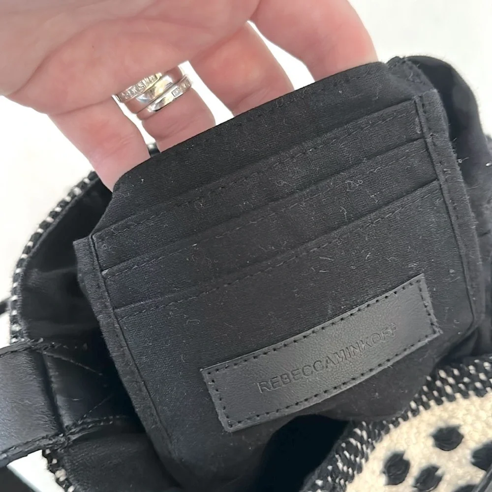 Rebecca Minkoff Sol Knit Bucket Bag like new!
